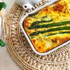 Pieczony omlet ze szparagami