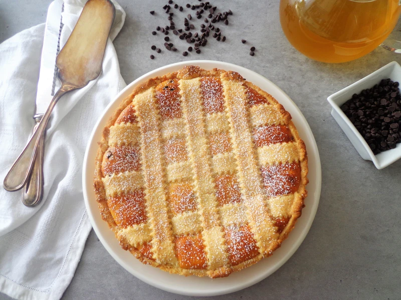 Tarta sernikowa z czekoladą