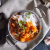 Curry z kurczakiem, dynią i masłem orzechowym