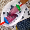 Herbaciane lody z borówkami
