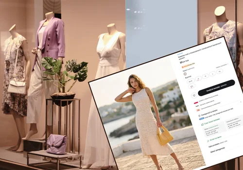 Ta sukienka z Sinsay za 59 zł to pewniak na Komunię i Chrzciny! Strukturalny kwiatowy wzór i kolor dodają szyku