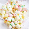 pianki marshmallow z białą czekoladą