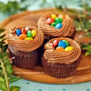 Babeczki brownies z nutellą