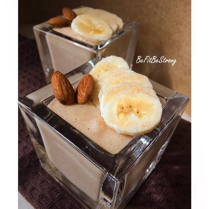 Bananowa kasza manna z nutą cynamonu