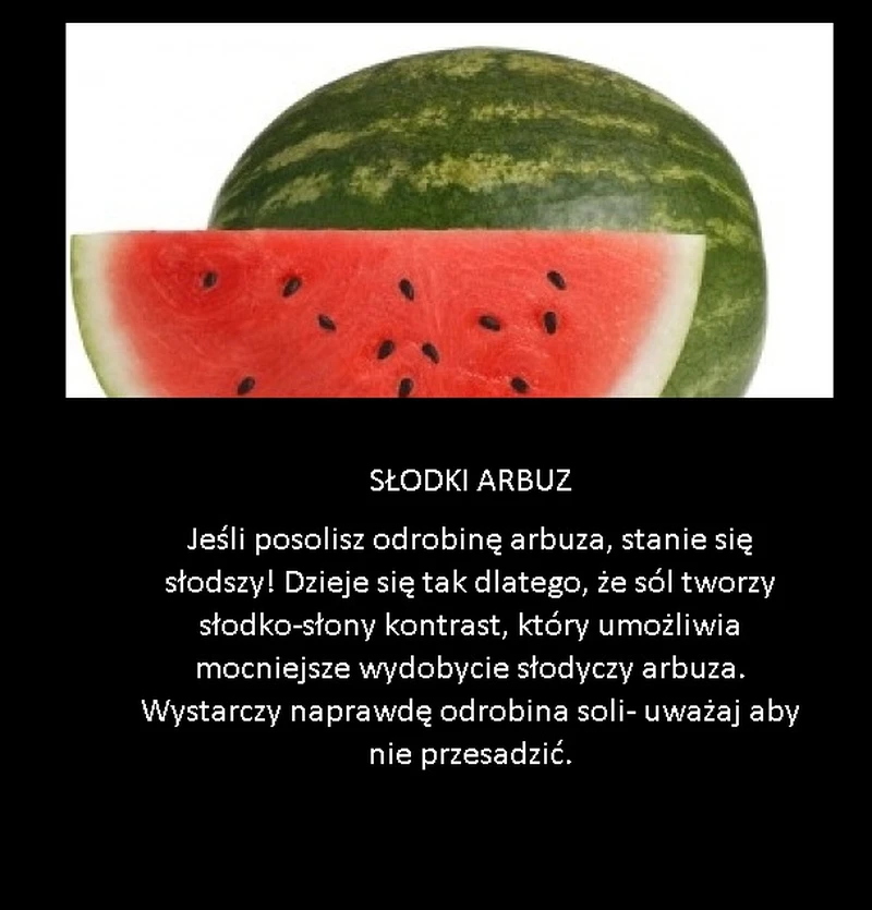 Super trik na słodszego arbuza