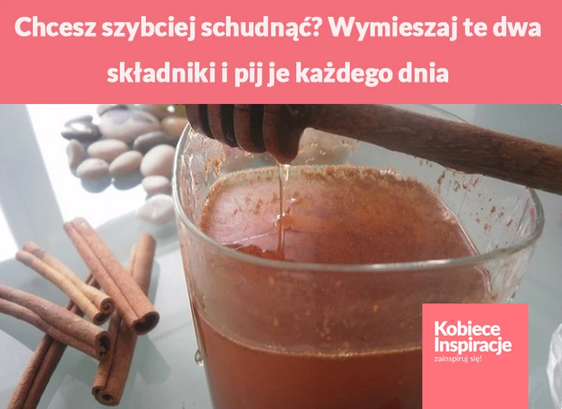 Chcesz szybciej schudnąć? Wymieszaj te dwa składniki i pij je każdego dnia