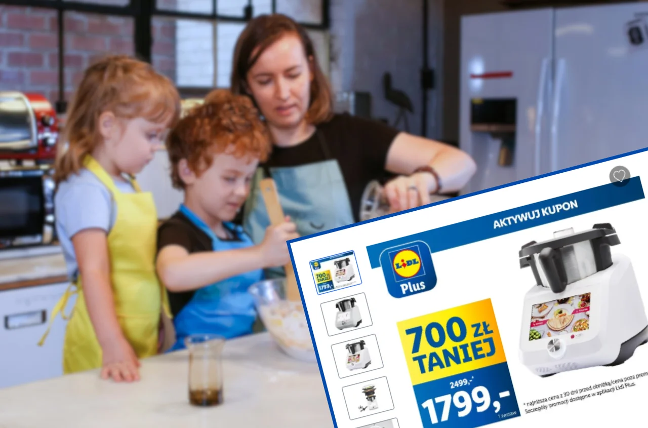 Kultowy termorobot teraz o 700 zł taniej w Lidlu! Warto się pośpieszyć, bo klienci oszaleli na punkcie jego funkcji