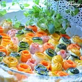 ,,Tarta z różyczkami''