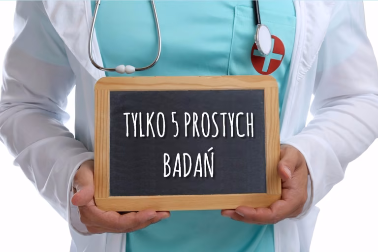 Poznaj 5 badań które mogą uratować Ci życie!