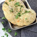 Wegański, domowy chlebek naan