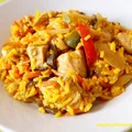 Kurczak z ryżem i warzywami po chińsku  - 435 kcal