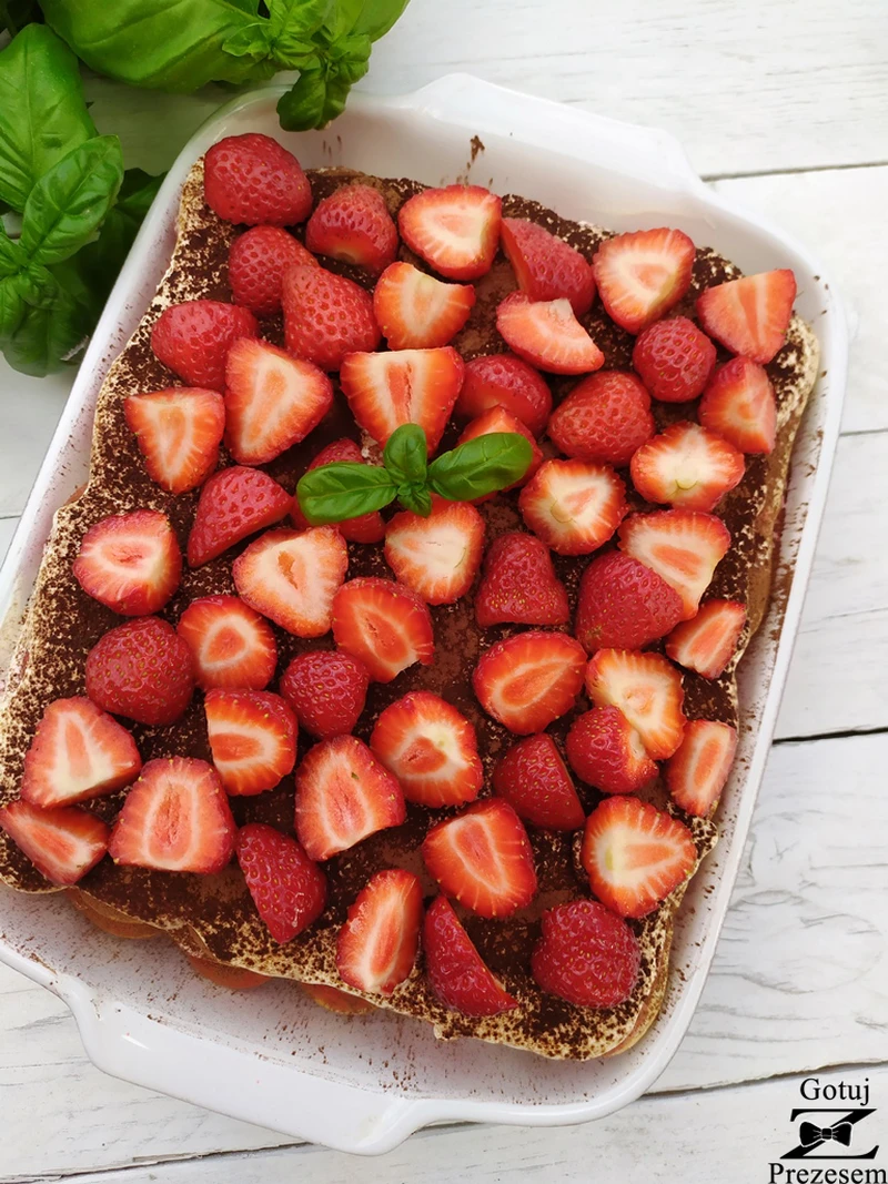 Truskawkowe tiramisu