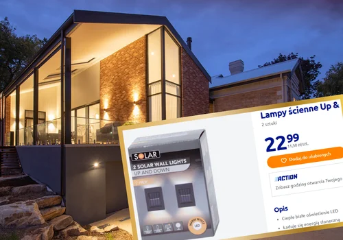 Te lampki solarne z Action robią efekt wow! 20 zł za 2 sztuki, a dom i taras jak z katalogu