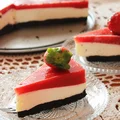 Torcik truskawkowy z Oreo