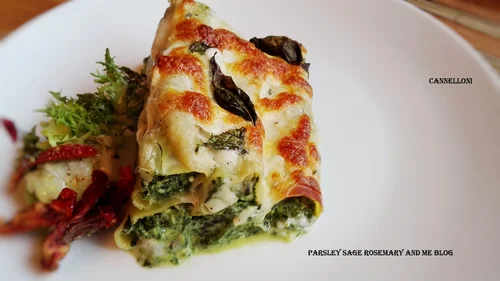 Cannelloni z ricottą i szpinakiem :)