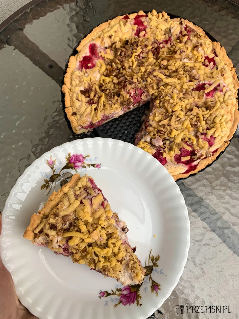 Tarta z Mrożonych Truskawek