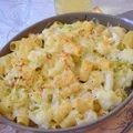 Zapiekanka makaronowa z kalafiorem i porem