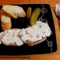 Schab w sosie serowo-pieprzowym