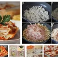 Lasagne z kurczakiem i pieczarkami