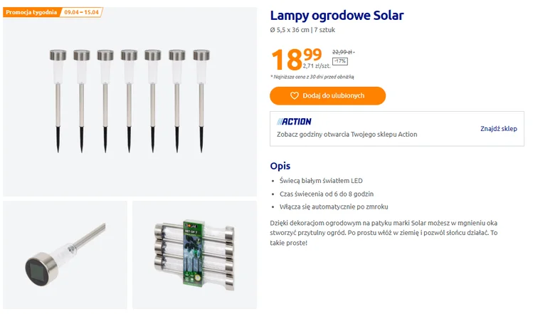 Zdjęcie Przekształć swój ogród w bajkową przestrzeń za 18,99 zł! Zobacz, jak lampki solarne z Action zmieniają klimat! #1