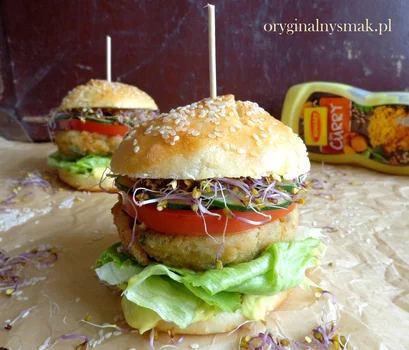 Burger rybny (fishburger)
