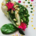 Dorsz ze szpinakowym pesto