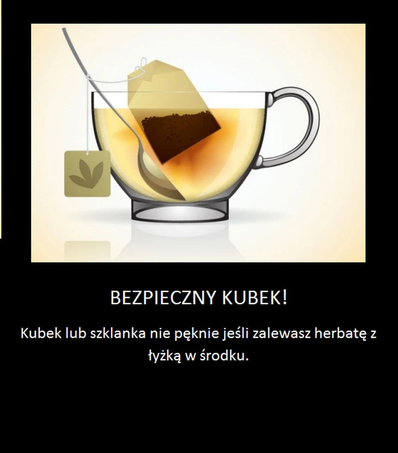 Tak nigdy nie pęknie ci szklanka lub kubek