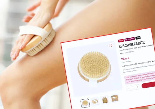 Kobiety pokochały te bambusowe szczotki do ciała z Rossmanna! Naturalne włosie, masaż i redukcja cellulitu za 16,99 zł