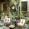 Kwieciste patio