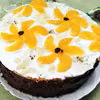 Tort owocowy z bitą śmietaną