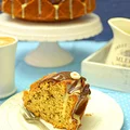 Babka cappuccino z polewą czekoladową