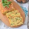 Wytrawna babka z warzywami i ricottą
