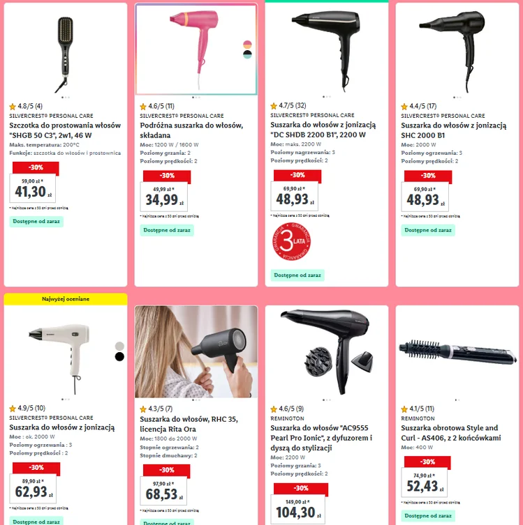 Zdjęcie Lidl wystartował z wielką akcją promocyjną! Odzież i jakościowe sprzęty nawet 135 zł taniej #4