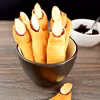 Razowe paluchy wiedźmy bez cukru na Halloween