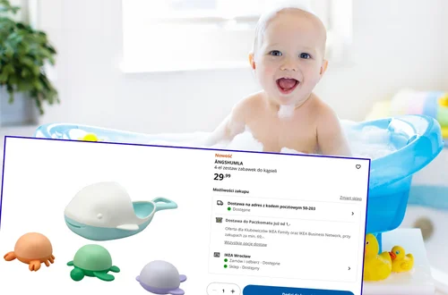Kąpiel pełna śmiechu i… przygód! Ten zestaw zabawek z IKEA za 29,99 zł to hit każdego wieczoru!
