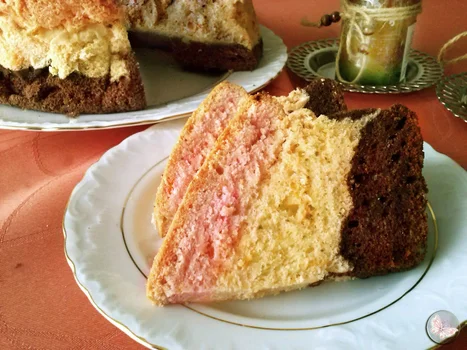 Babka trójkolorowa