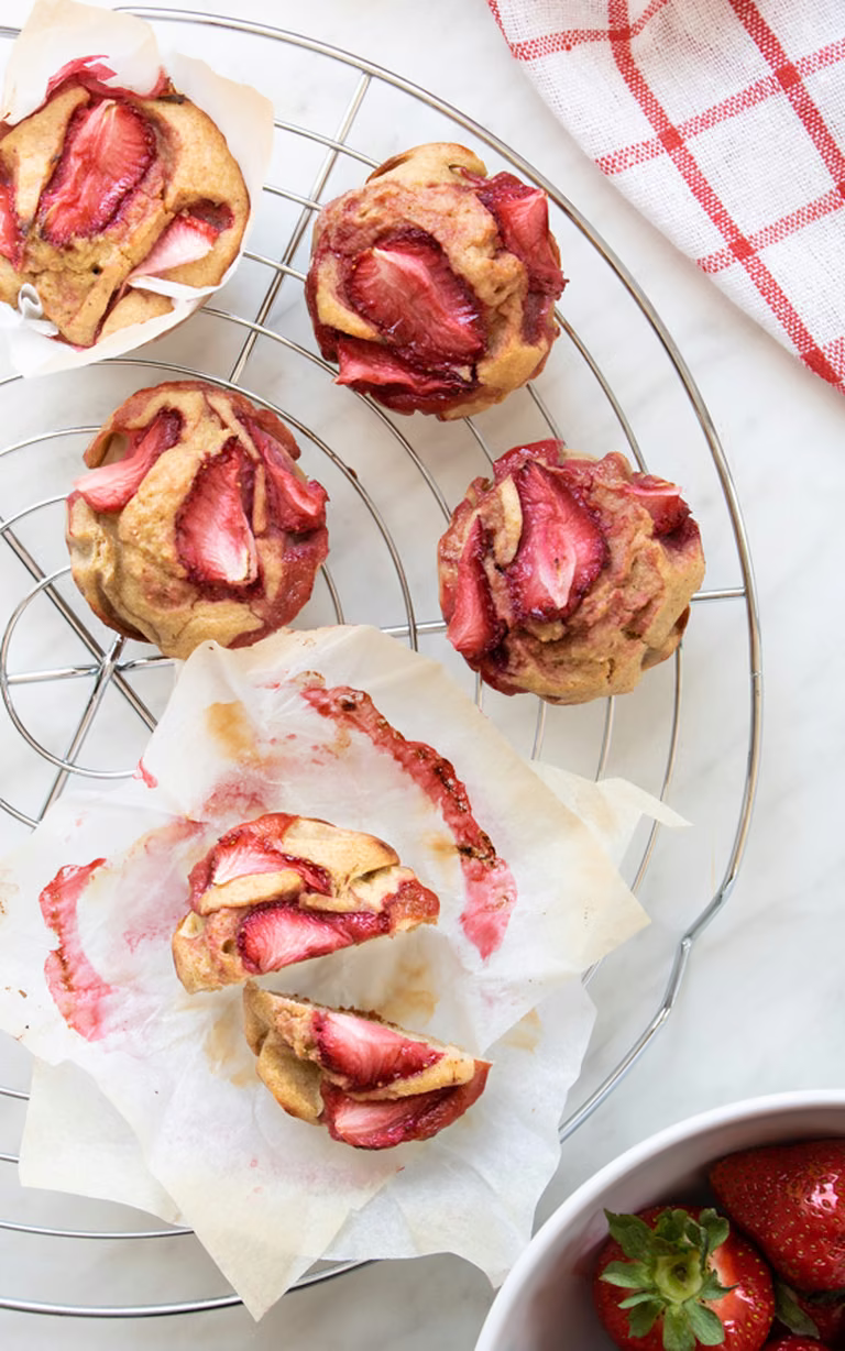 Zdrowe muffinki z blendera (6 składników)