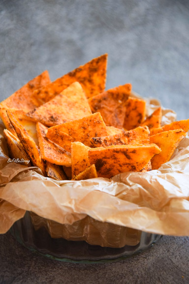 Domowe paprykowe nachos - najlepsza imprezowa przekąska