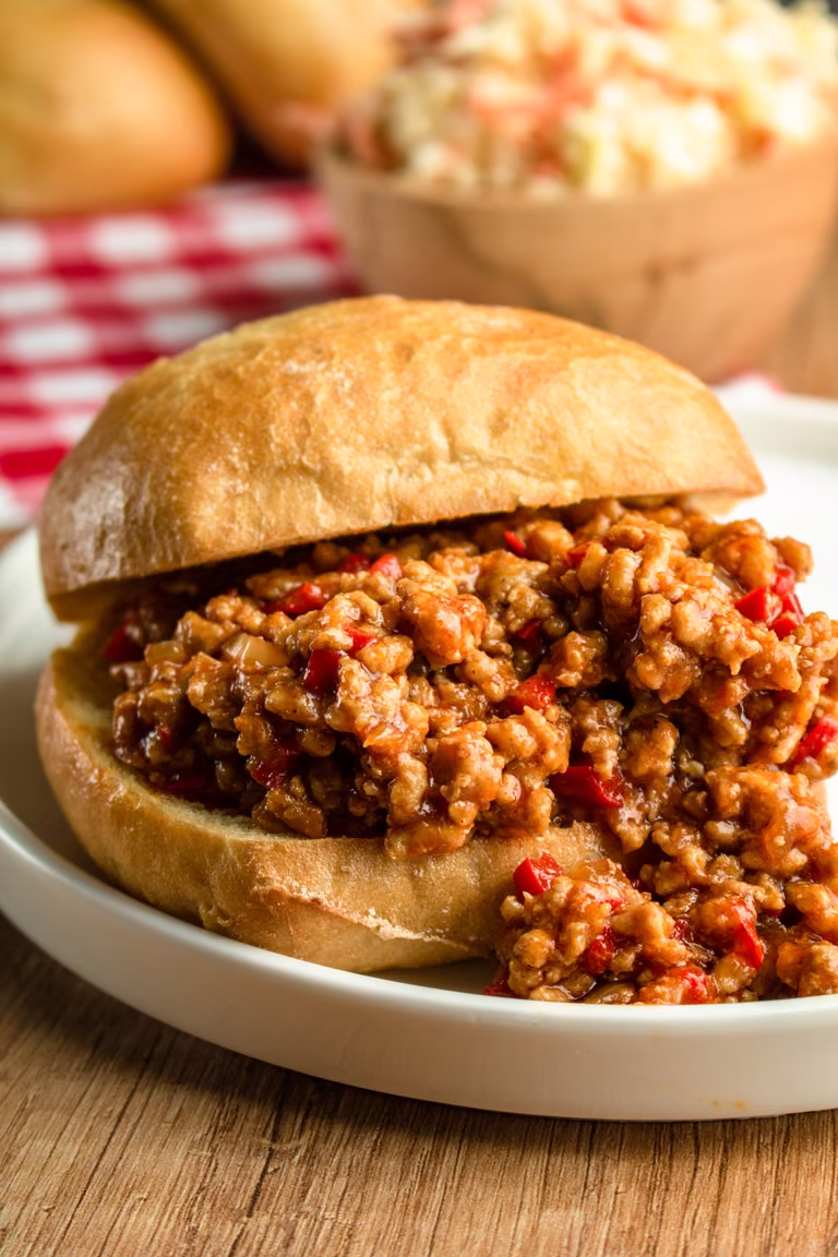 Kanapka Sloppy Joe (6 składników)