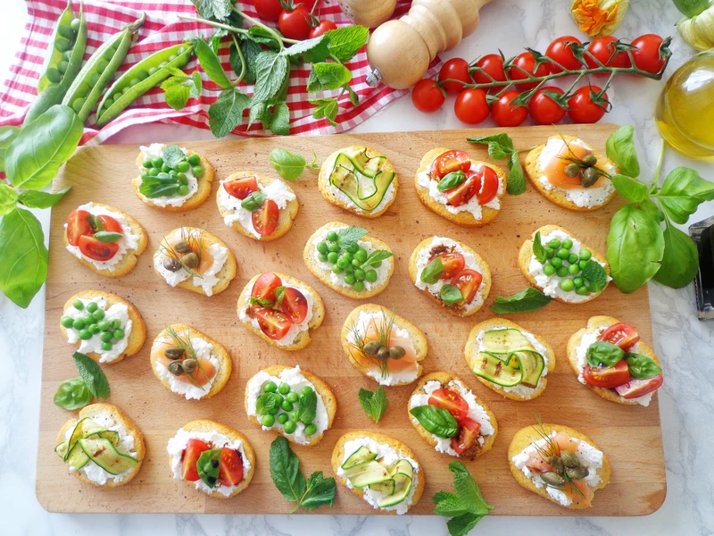Letnie bruschette na 4 sposoby