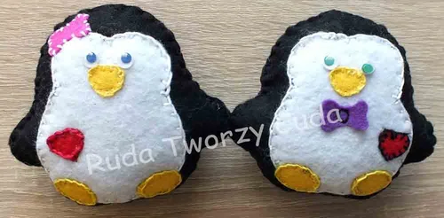 Zakochane Pingwinki na Walentynki