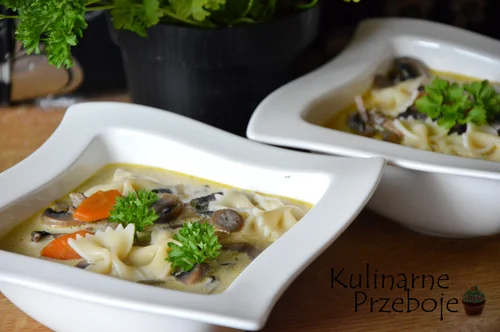 Zupa pieczarkowa - szybka i pyszna <3