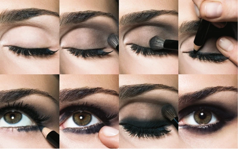 Makijaż smoky eyes