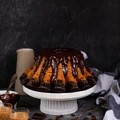 Babka sernikowa z likierem Baileys i polewą czekoladową