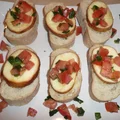 Ciabatta z oscypkiem i pomidorami