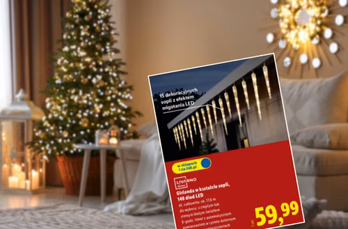 Te lampki sople z Lidla za 60 zł zrobią furorę w Święta! Odporne na każdą pogodę, z timerem, a efekt migotania zrobi bajeczny klimat