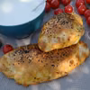 Calzone z kurczakiem i pieczarkami