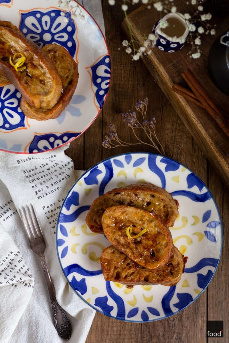 Torrijas de leche - chleb w jajku po hiszpańsku