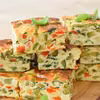 Frittata z warzywami w wersji pieczonej