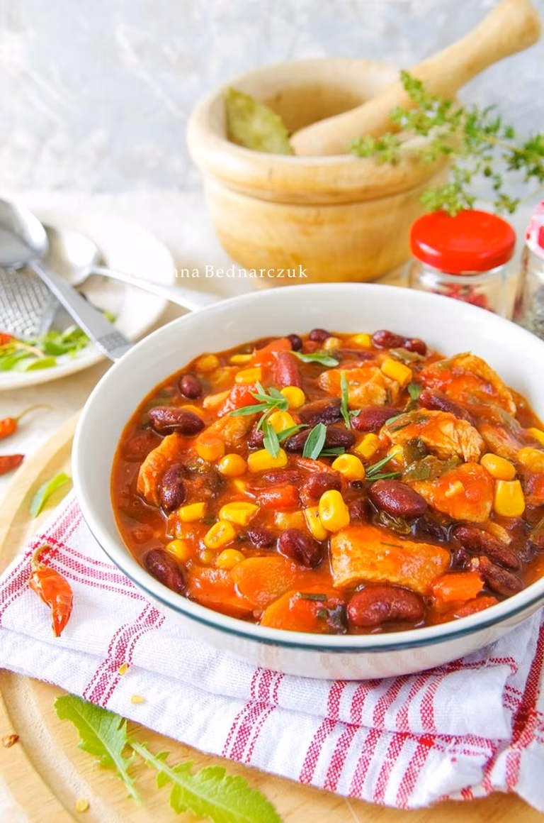 Chili con carne (z indykiem)